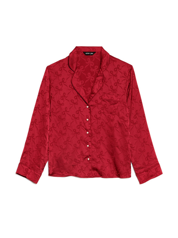 Dita Bow Pyjama Top