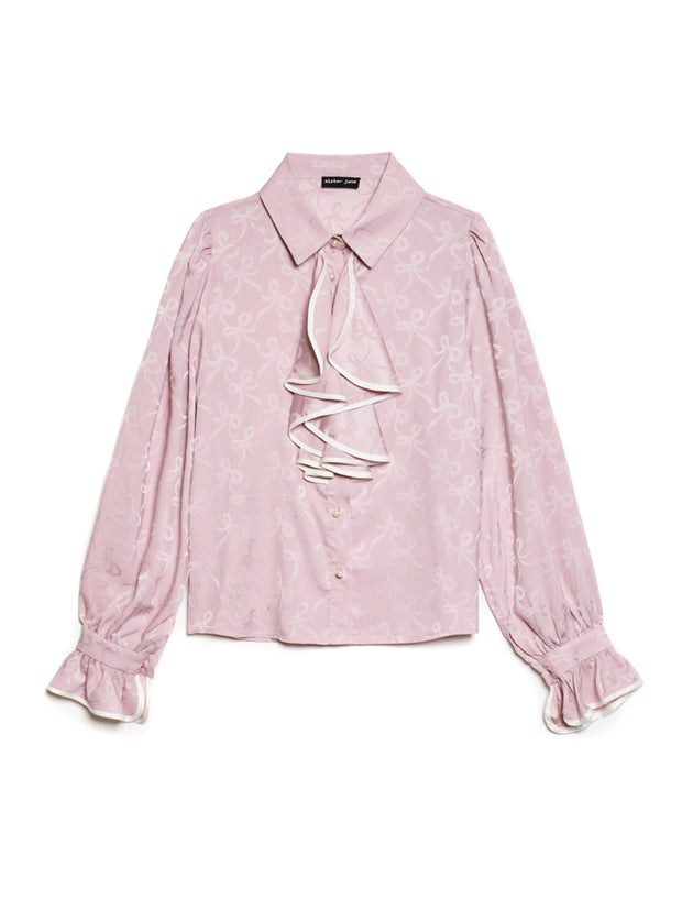 Bow Touch Ruffle Blouse