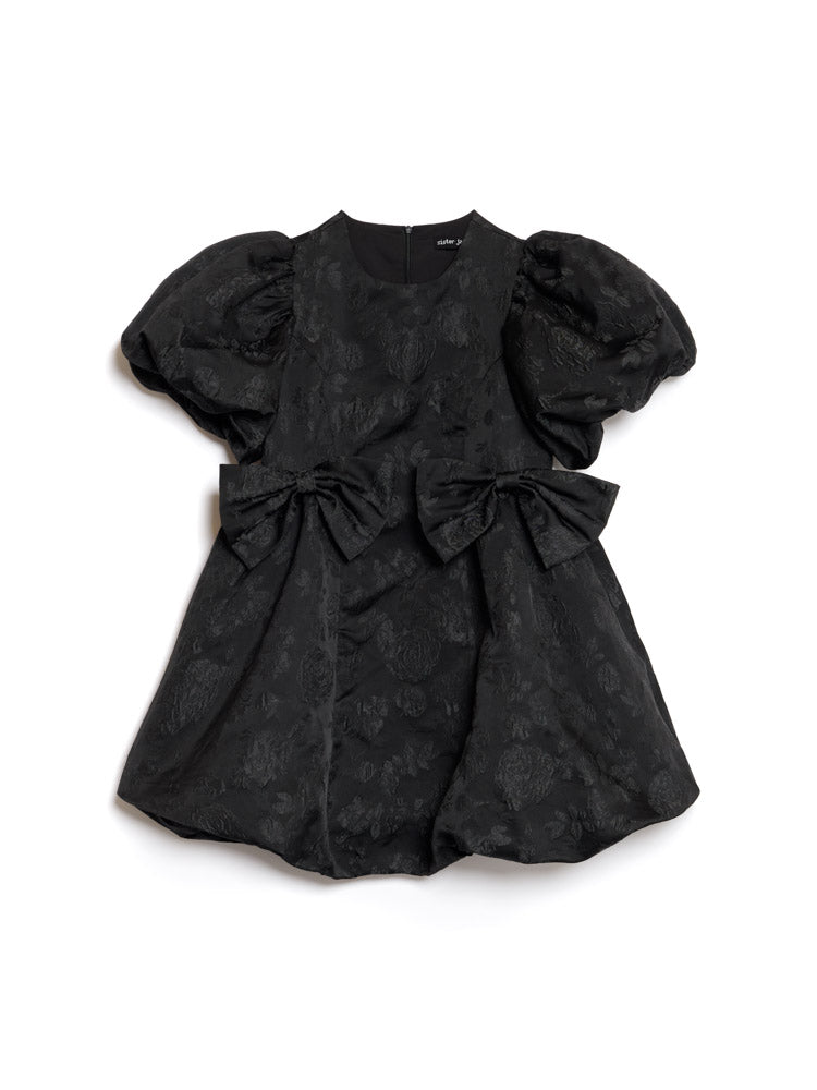 Sister Jane★バーチボウミニドレス Black Birch Bow Mini Dress – Sister Jane