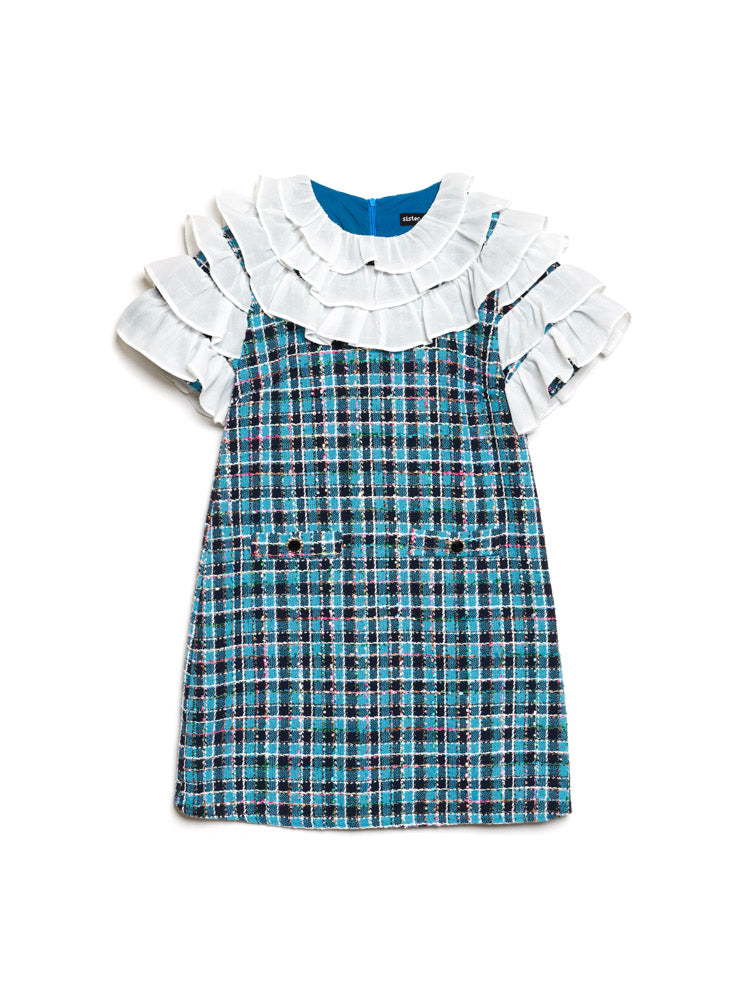 Chamber Tweed Check Mini Dress – Sister Jane