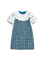 Chamber Tweed Check Mini Dress