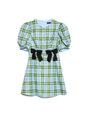 Foyer Check Mini Dress