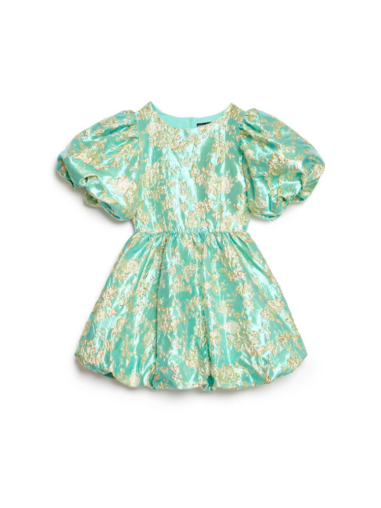 Pistachio Jacquard Mini Dress – Sister Jane