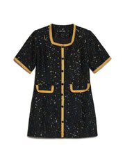 Disco Boucle Mini Dress