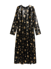Super Star Sequin Midi Dress