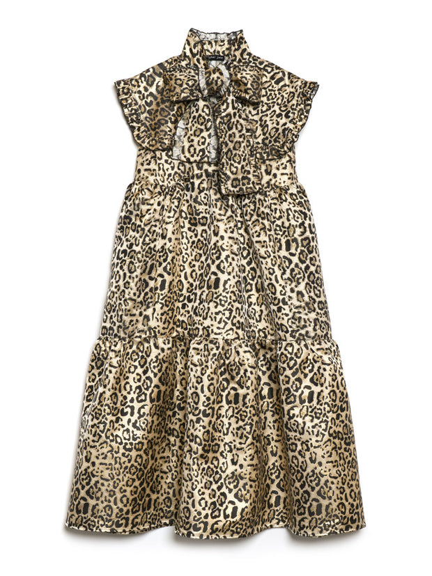 Fame Leopard Tiered Midi Dress – Sister Jane