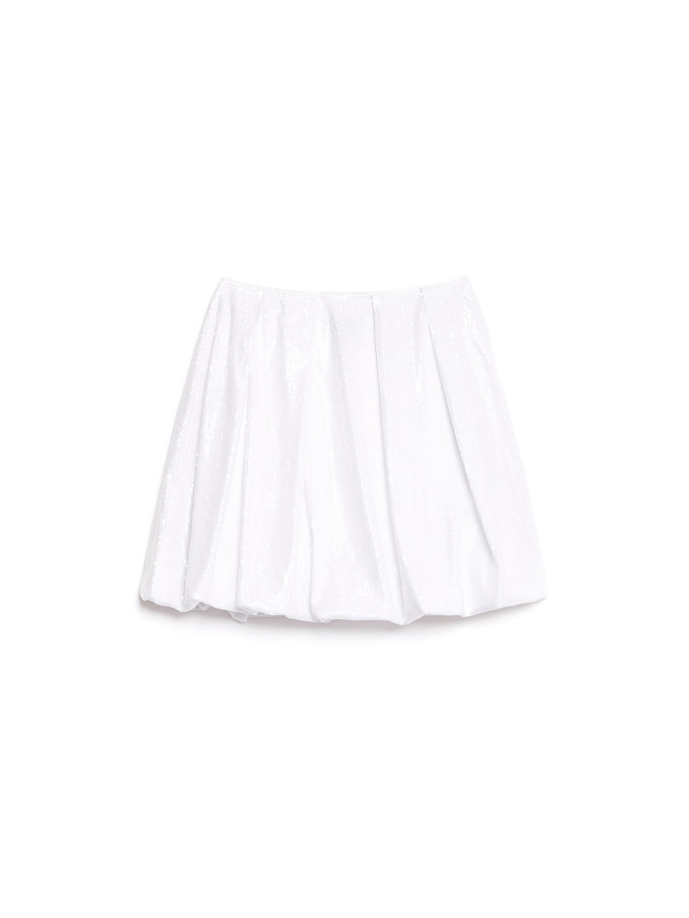 ★ GLOWNY★ BUBBLE BLOOMER SKIRT WHITE GY24FASK005WH BUBBLE BLOOMER SKIRT – Glowny