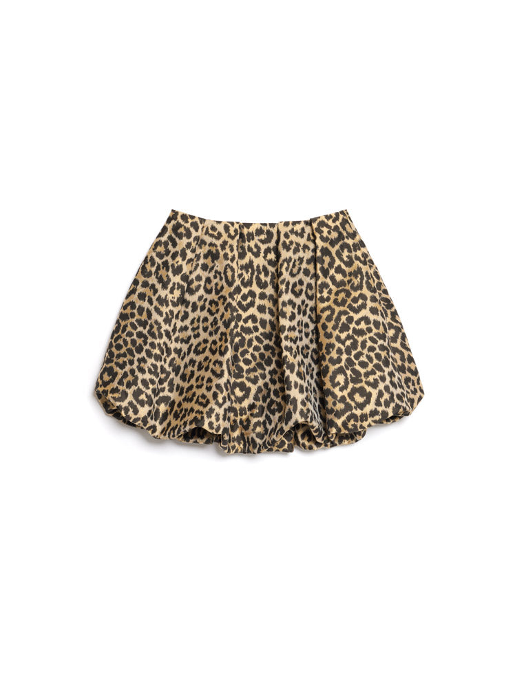 Lola Leopard Jacquard Skirt Sister Jane