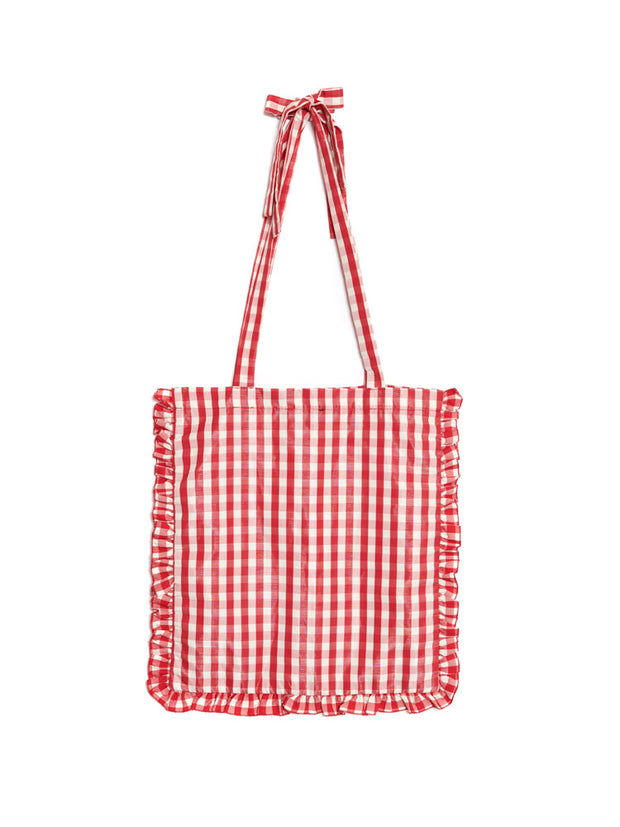 Stables Gingham Tote Bag