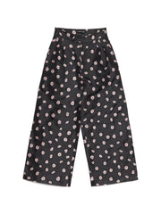 Rose Bells Jacquard Trousers