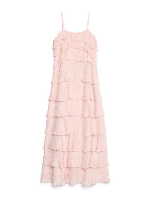 Winnie Ruffle Midi Dress