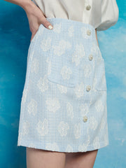 Rodeo Tweed Mini Skirt