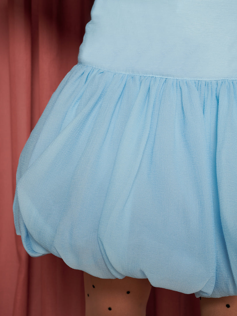 ミニスカート MARGARIN FINGERS SHIRRING POCKET BALLOON SKIRT 4BTR436 Margarin Fingers