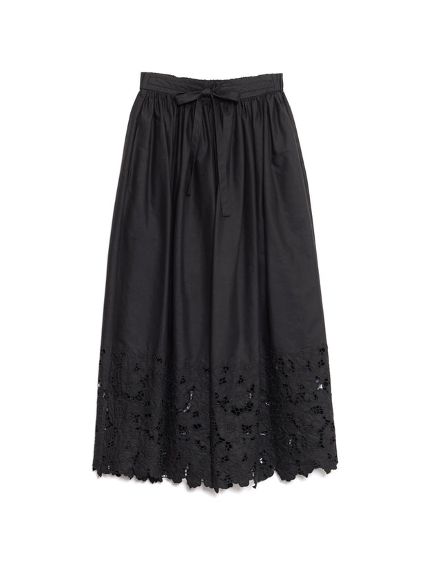 La Fiesta Embroidered Maxi Skirt