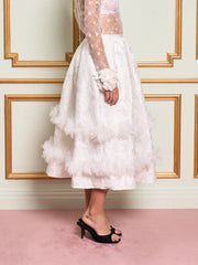 <b>DREAM</b> Giselle Jacquard Midi Skirt