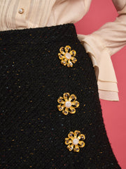 <b>DREAM</b> Zoya Tweed Mini Skirt