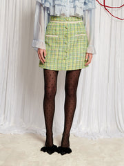 <b>DREAM</b> Hummingbird Tweed Mini Skirt