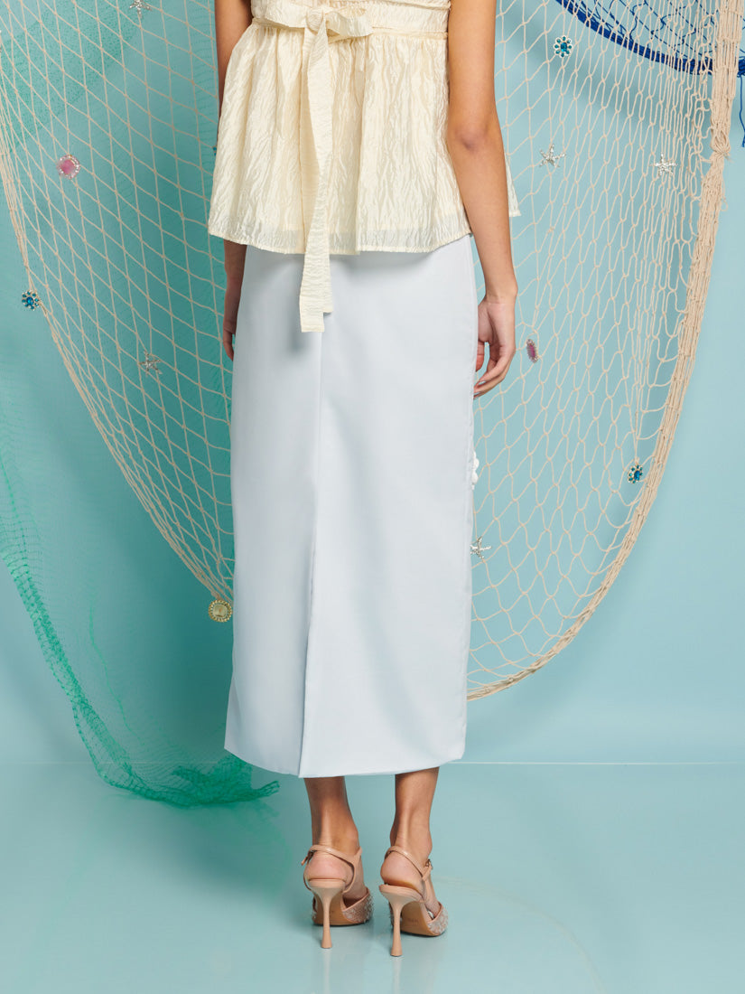 【Sister Jane】DREAM リバーフラワー ミディスカート クロシェ DREAM River Flower Midi Skirt – Sister Jane