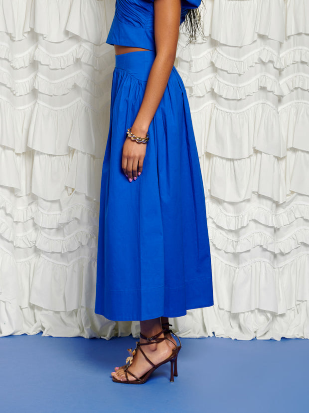 <b>DREAM</b> Blue Diary Midi Skirt