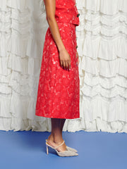 <b>DREAM</b> Maria Jacquard Midi Skirt