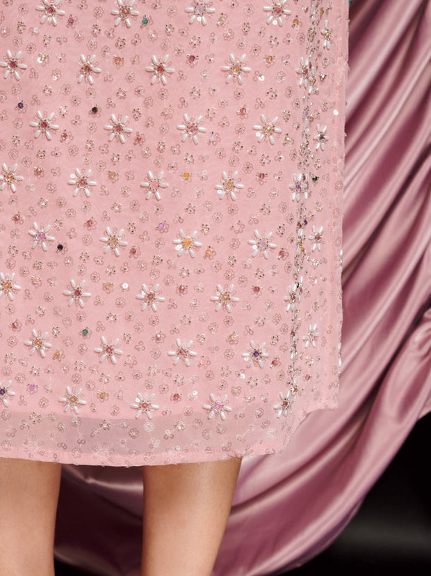 <b>DREAM</b> Pink Parade Embellished Skirt Baby Pink / Z