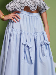<b> Ghospell </b> Dina Midi Skirt