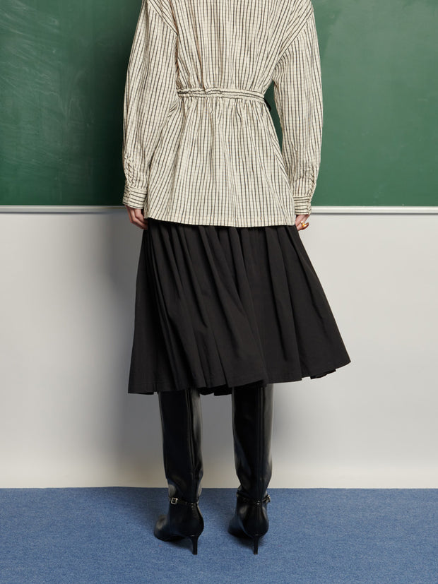 <b> Ghospell </b> Lena Midi Skirt