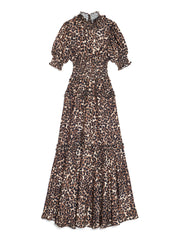 Lise Leopard Maxi Dress