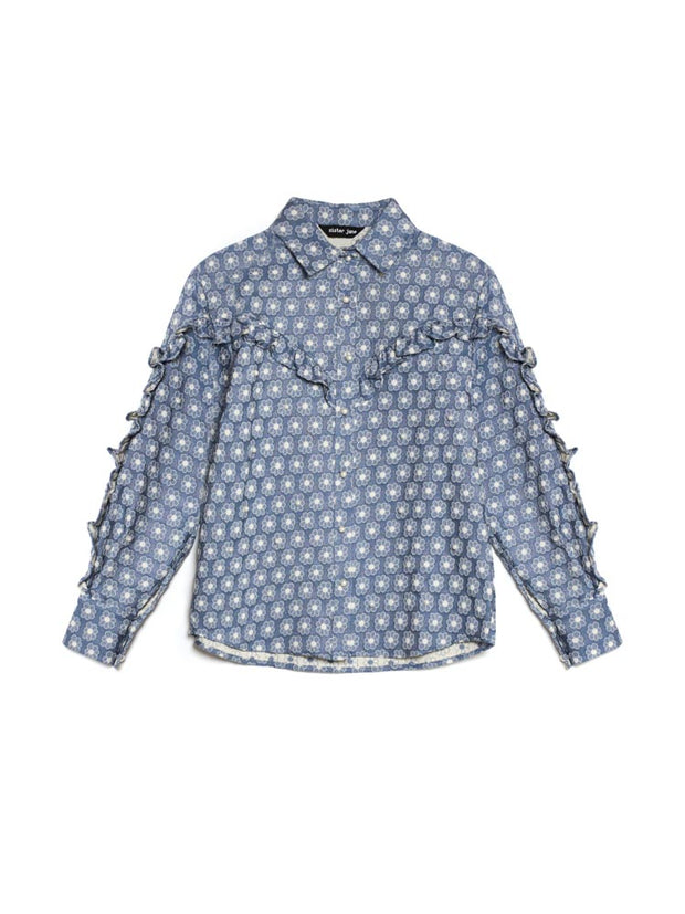 Daisy Denim Pearl Shirt