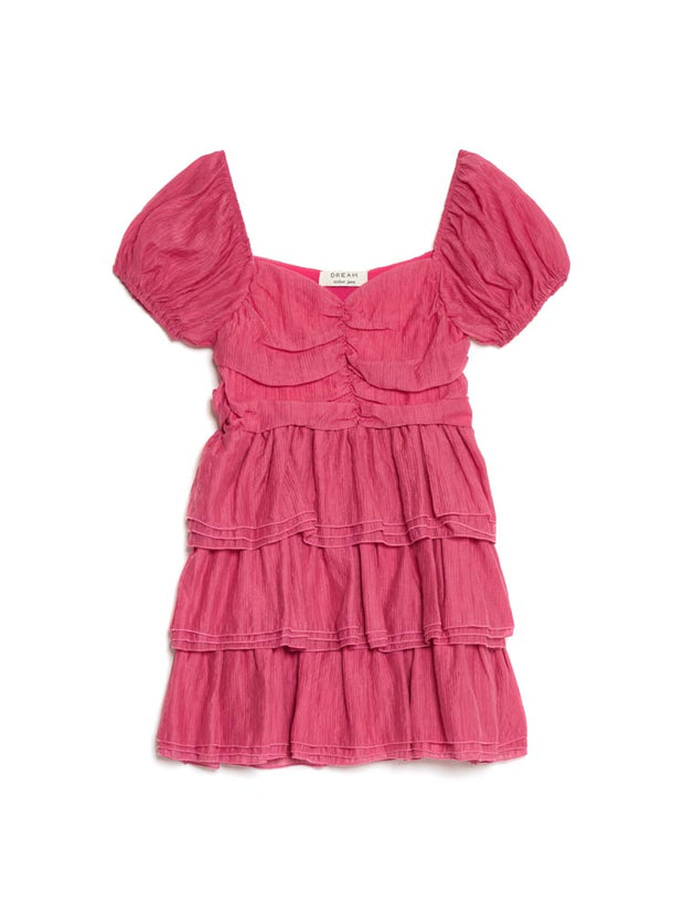 Raspberry Ruffle Mini Dress – Sister Jane