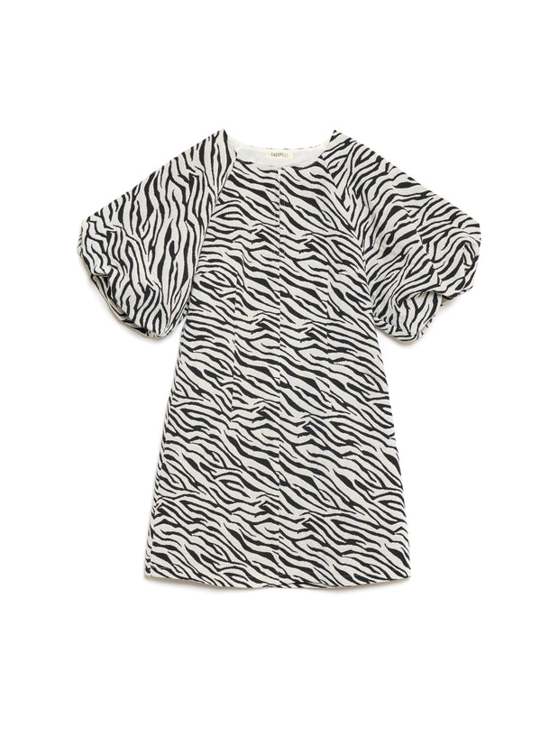 <b>Ghospell</b> Stevie Zebra Mini Dress