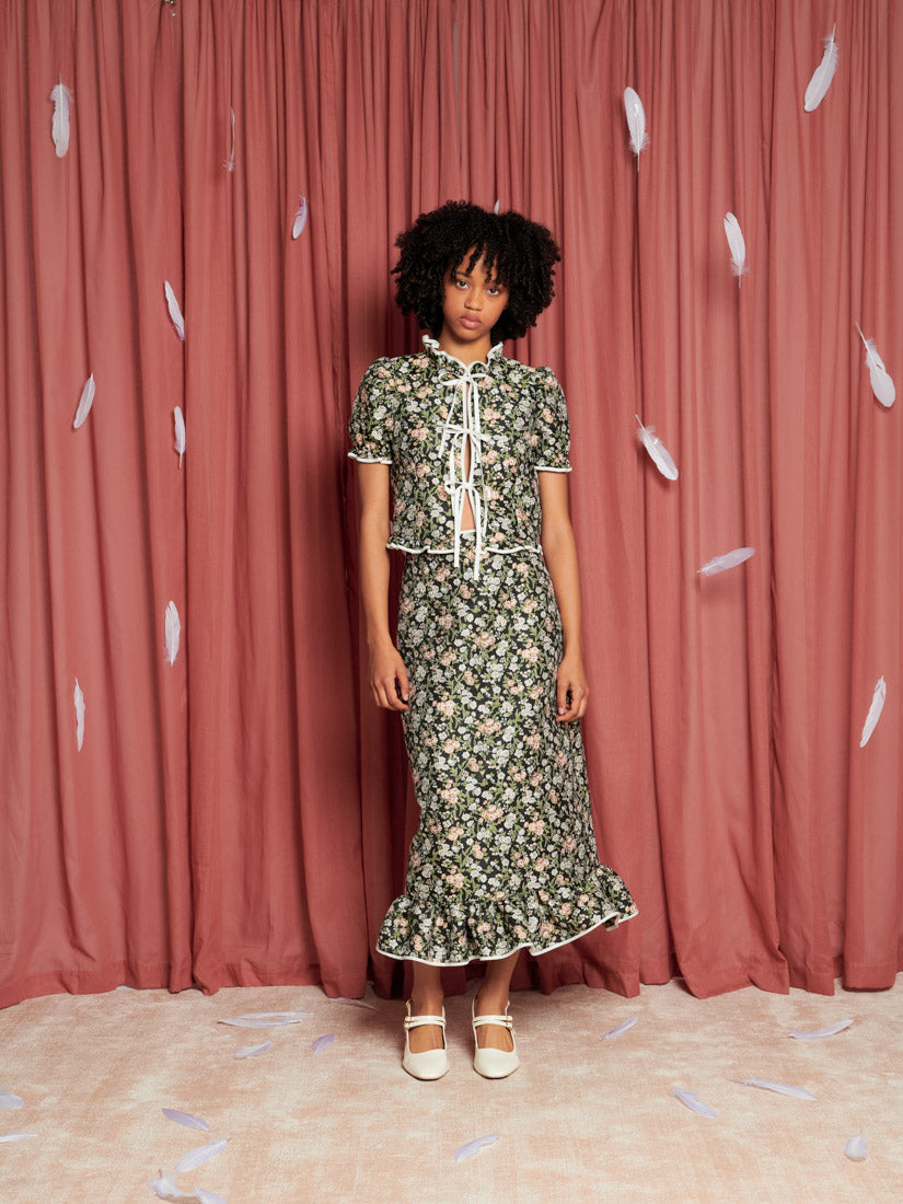 Graces Jacquard Top – Sister Jane