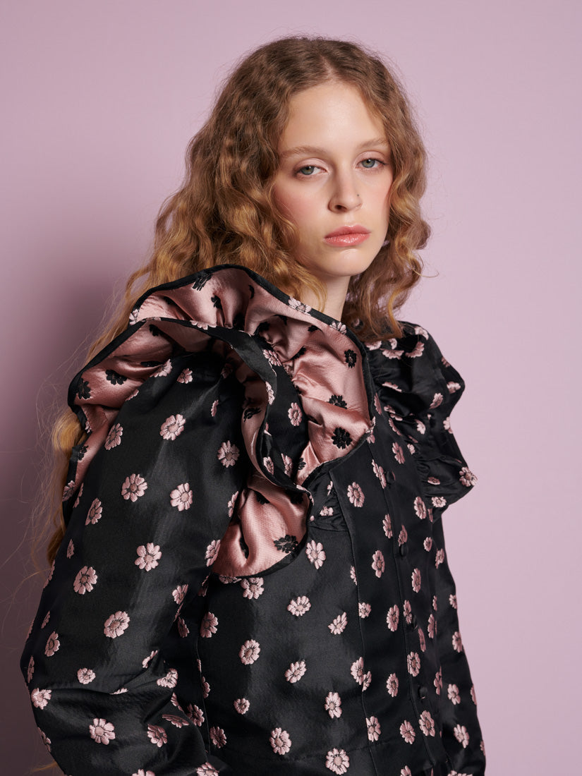 Rose Bells Jacquard Top – Sister Jane