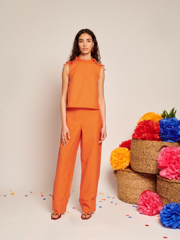 Neroli Bow Crop Top