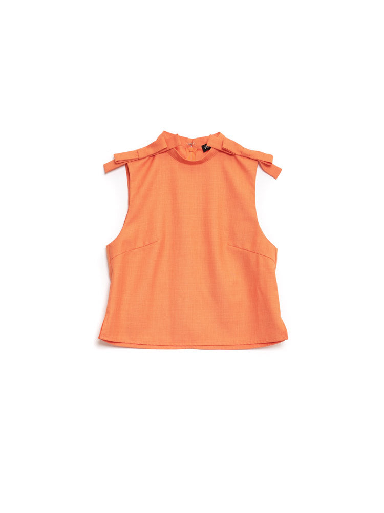 ブラウス シャツ sister jane / Neroli Bow Crop Top レディース Neroli Bow Crop Top – Sister Jane