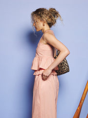 Sunrise Cropped Top Pastel Peach / Z