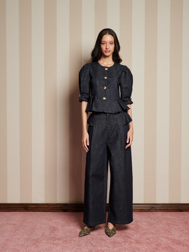 Curio Denim Top