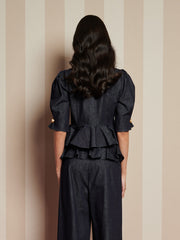 Curio Denim Top Dark Denim / Z
