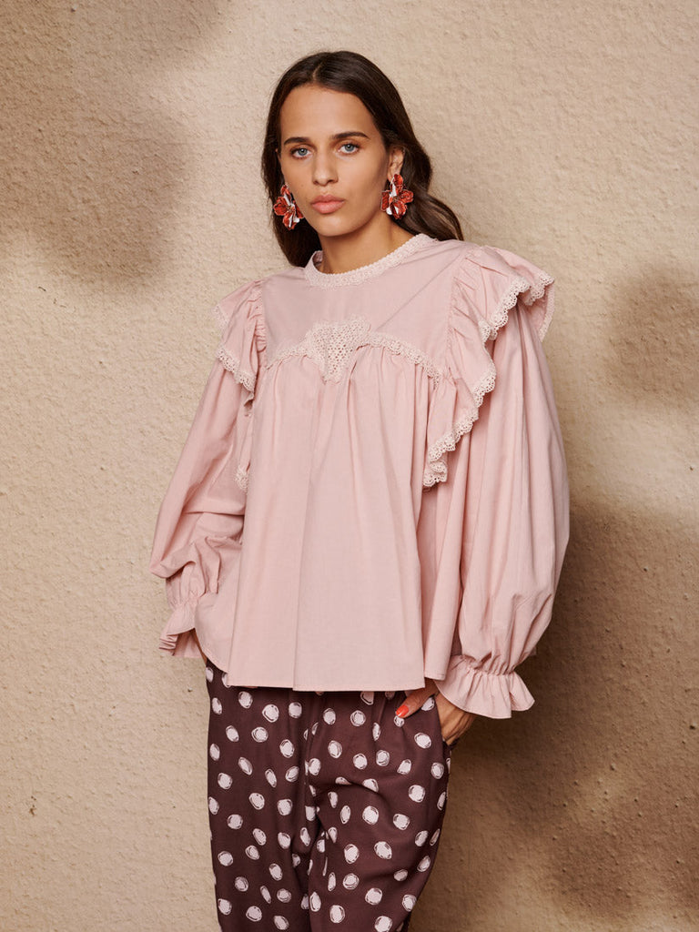Sol Seeker Ruffle Top