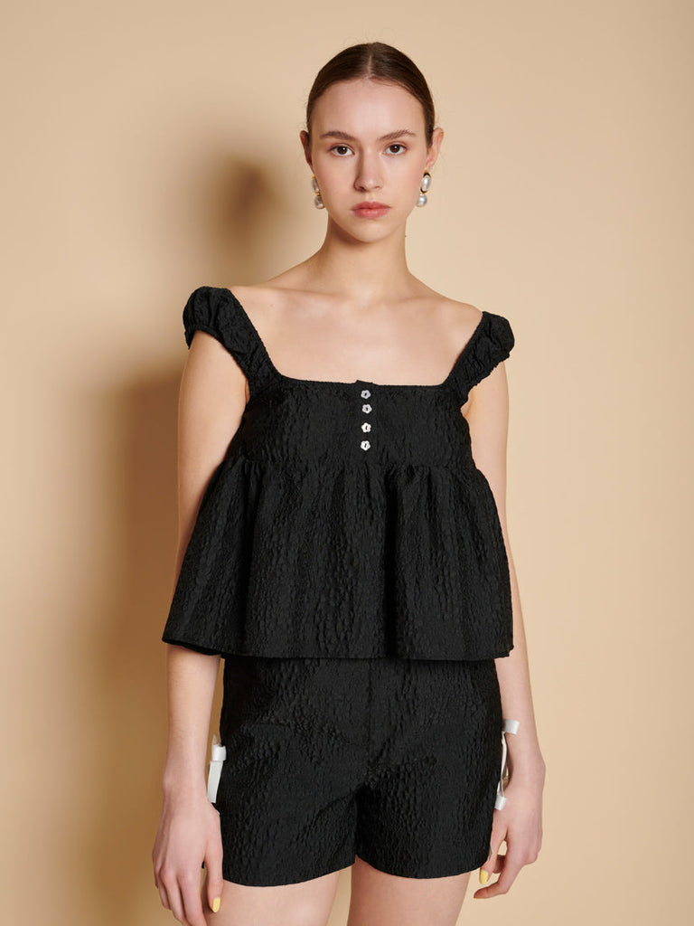 Elin Top Scrunchie