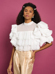 <b>DREAM</b> Mariah Ruffle Top