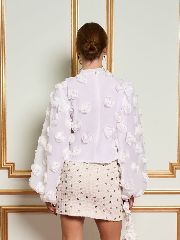<b>DREAM</b> Belle Bloom Applique Top