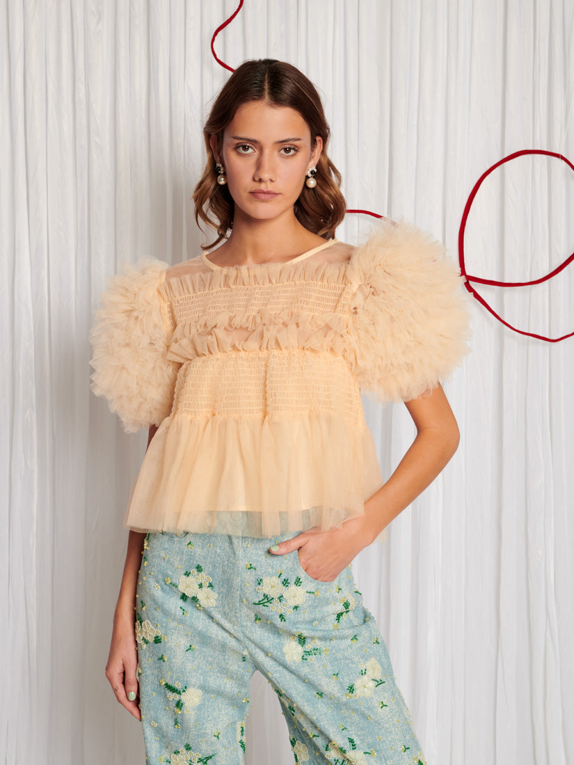 DREAM Puffin Tulle Top