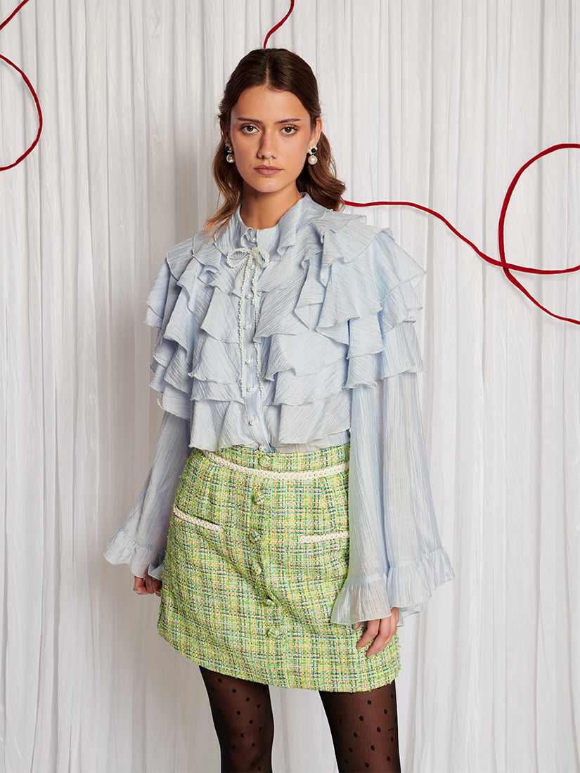 DREAM Beloved Ruffle Blouse