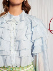 <b>DREAM</b> Beloved Ruffle Blouse