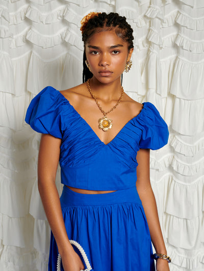 <b>DREAM</b> Blue Diary Top