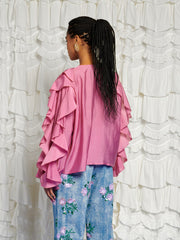 <b>DREAM</b> Rosa Ruffle Blouse