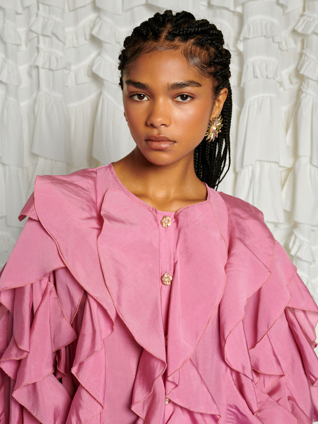 <b>DREAM</b> Rosa Ruffle Blouse