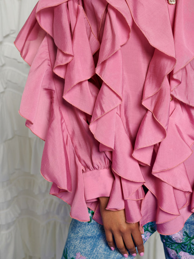 <b>DREAM</b> Rosa Ruffle Blouse