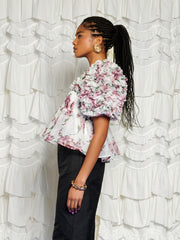 <b>DREAM</b> Alma Floral Ruffles Top